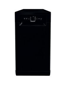 Hotpoint HF9E1B19BUK Slimline HF9E 1B19 B UK Freestanding Dishwasher - Black