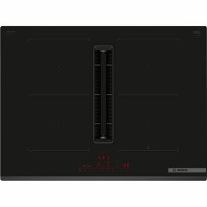 Bosch PVQ731H26E Venting Hob Black glass