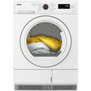 Zanussi ZDC72B4PW White 7Kg Condensor Dryer