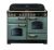 Rangemaster CDL110ECMG/B 129650 Classic DL 110 Ceramic Mineral Green / Brass