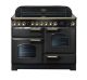 Rangemaster CDL110ECCB/B 129660 Classic DL 110 Ceramic Charcoal Black / Brass